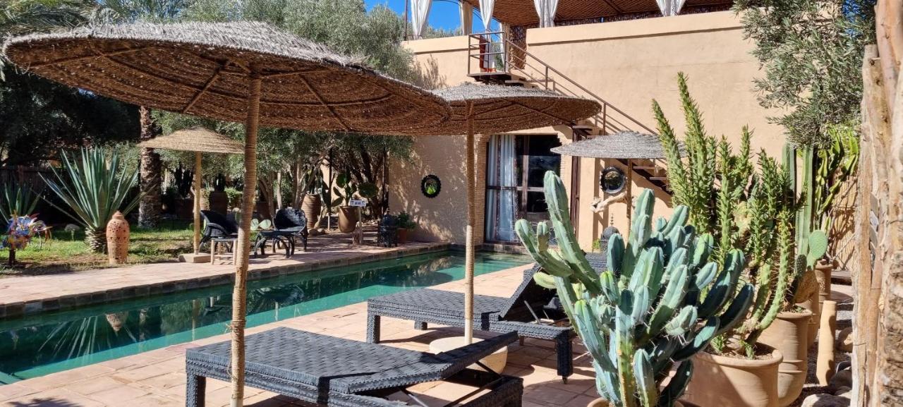 Bed and Breakfast Les Trois Paons Taroudant Exterior foto