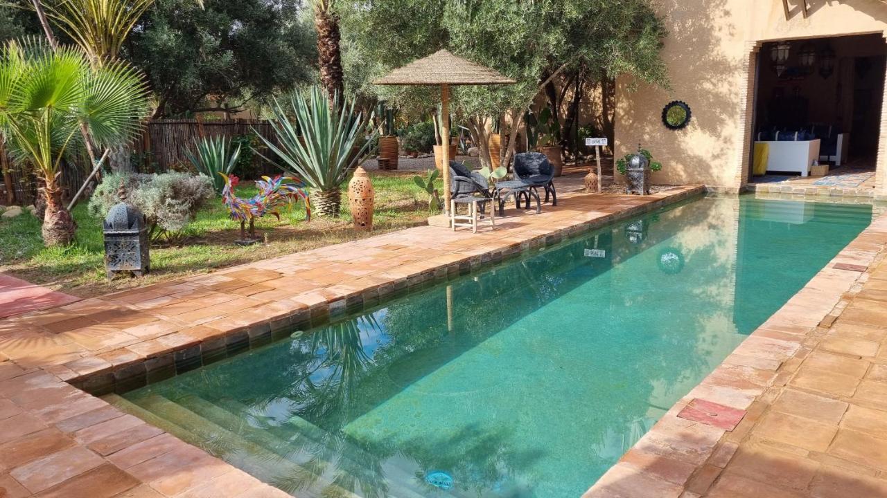 Bed and Breakfast Les Trois Paons Taroudant Exterior foto
