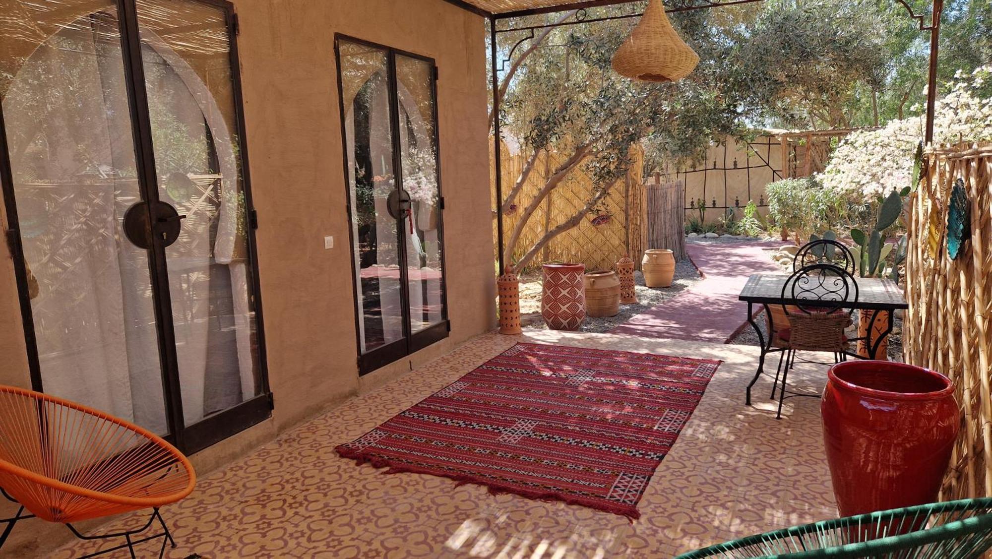 Bed and Breakfast Les Trois Paons Taroudant Exterior foto